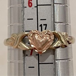 14K Heart Ring